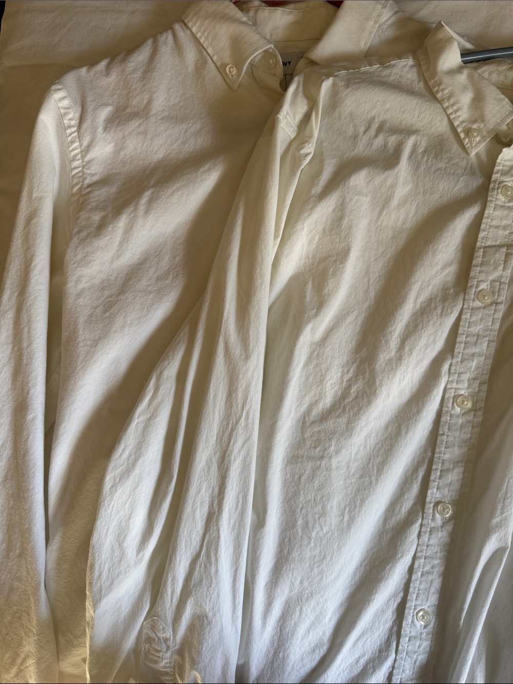 Old Navy Men's Crisp White Button-Down Shirt